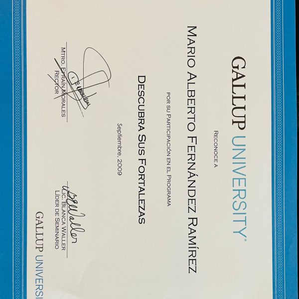 Programa Descubra sus Fortalezas - Gallup University